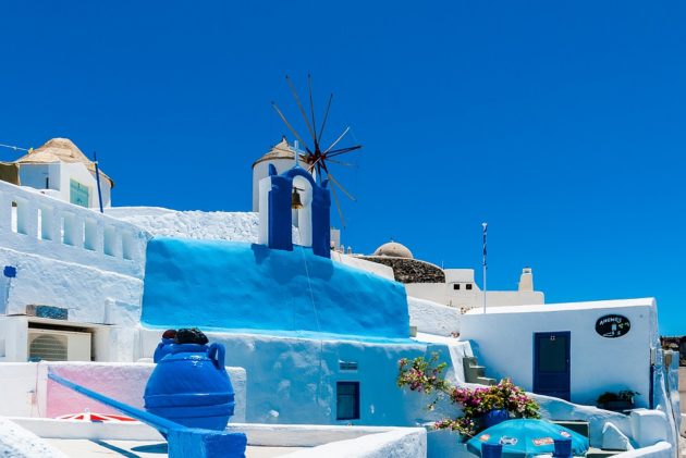 meteo santorin octobre
