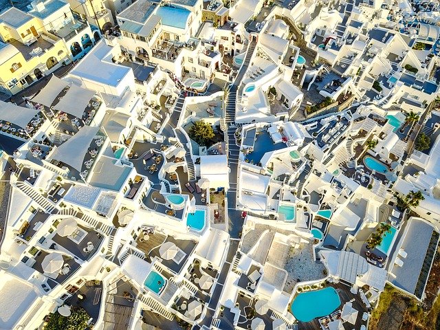 climat santorin en décembre