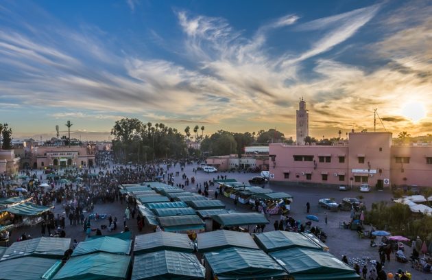 fréquentation marrakech decembre