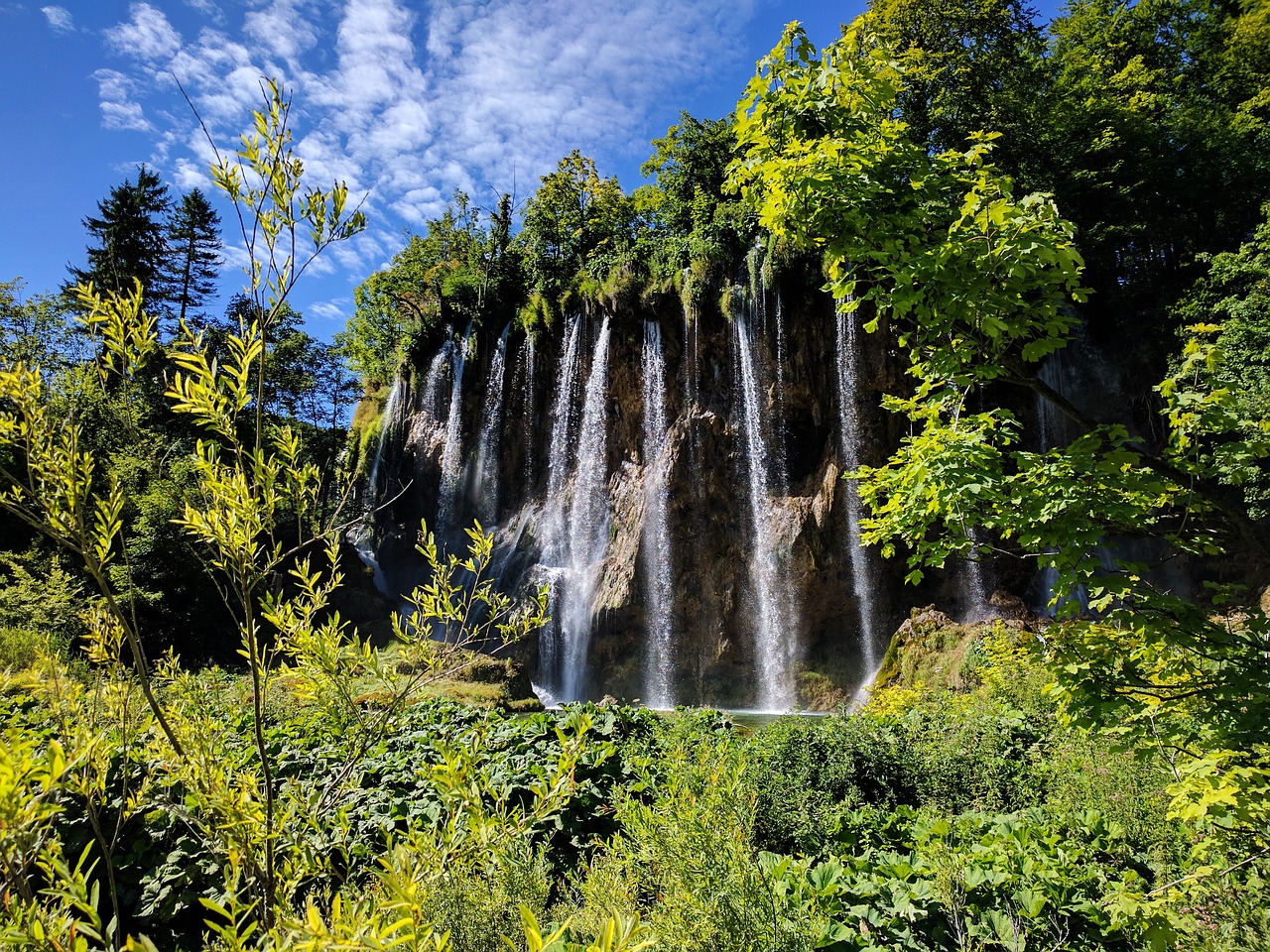road trip croatie 1 semaine cascade