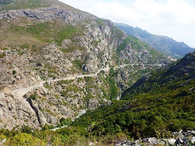 la route en corse