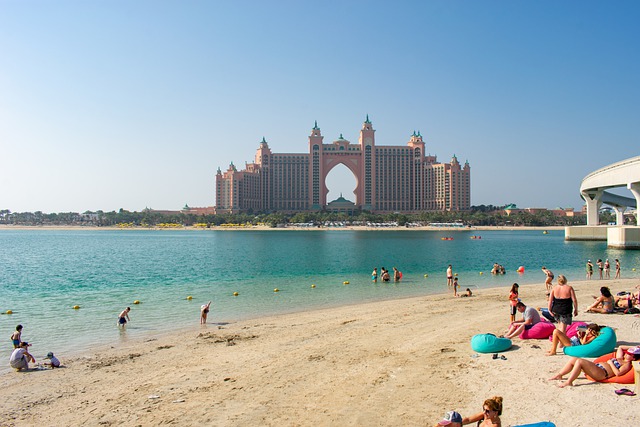baignade dubai decembre