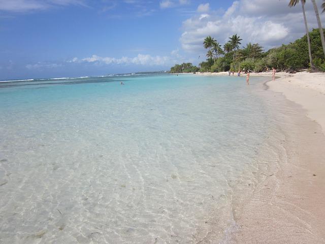 plage de guadeloupe
