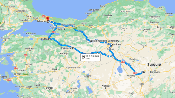 itinéraire road trip Turquie 10 jours
