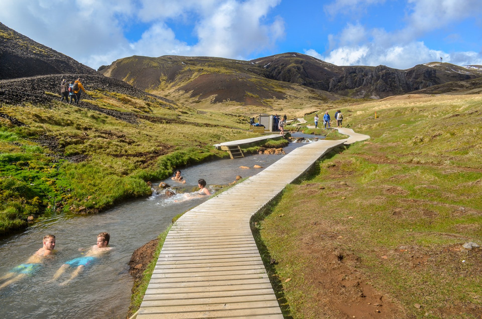 source d'eau chaude reykjaladur