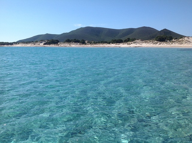 baignade Sardaigne septembre
