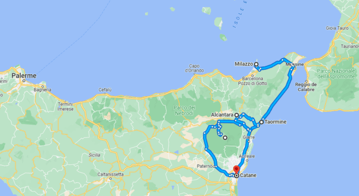 itinéraire circuit Sicile 7 jours