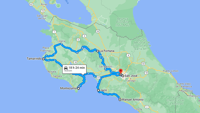 voyage 10 jours costa rica