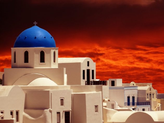 les cyclades en octobre