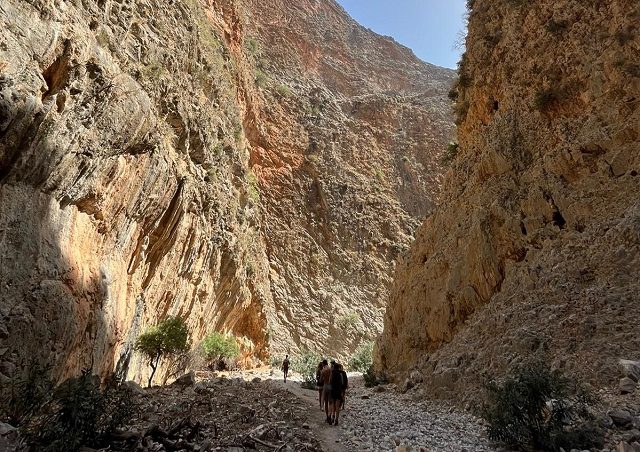 randonne gorges aradena plage marmara